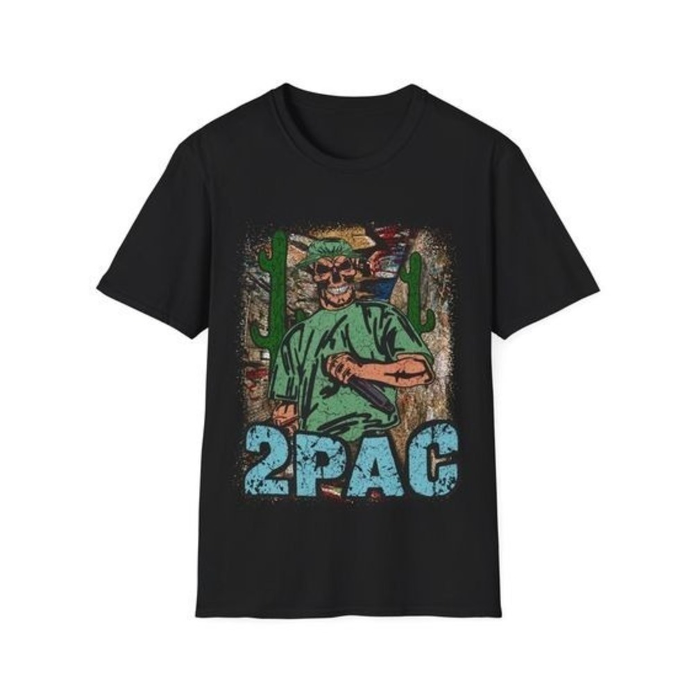 2Pac Tupac Graffiti T-shirt